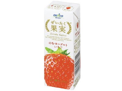 ぜいたく果実のむヨーグルトいちご