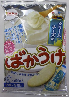 １８枚ばかうけ（クリームチーズ味）