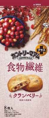 カントリーマアムプラス食物繊維（クランベリー）