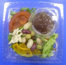 6種の豆と彩り野菜のサラダ