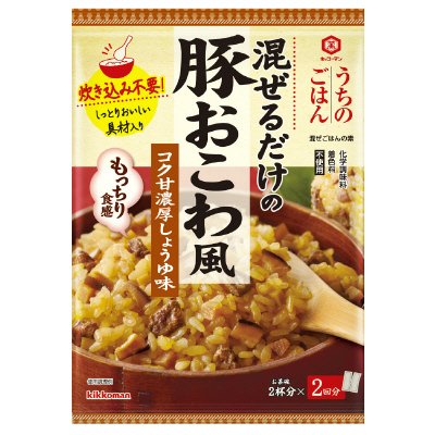 うちのごはん　混ぜごはんの素　豚おこわ風