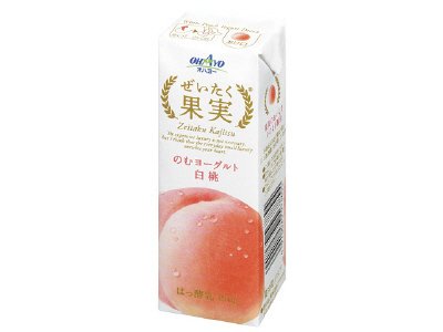 ぜいたく果実のむヨーグルト白桃