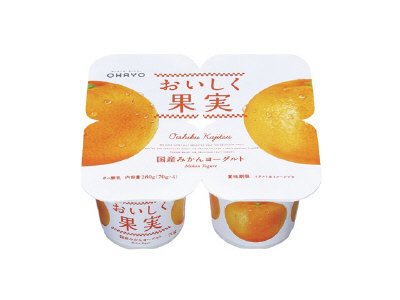 おいしく果実国産みかんヨーグルト