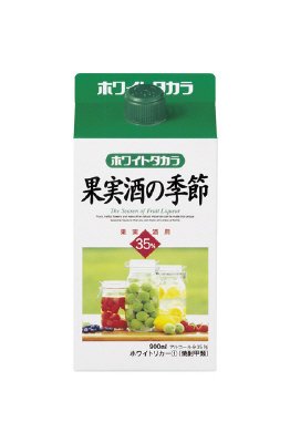 ３５°ホワイトタカラ「果実酒の季節」９００ＭＬ紙パック