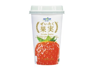 ぜいたく果実いちごのむヨーグルト