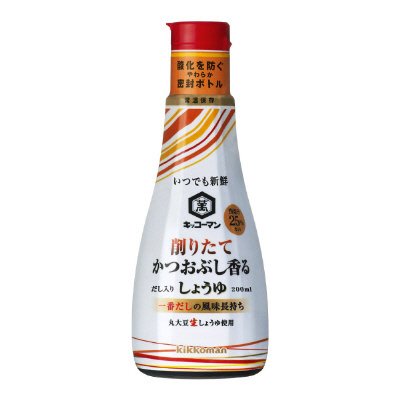 削りたて　かつおぶし香るしょうゆ