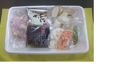 食材セット　７品目の彩り筑前煮