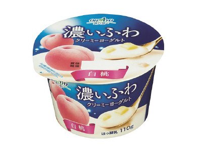 濃いふわクリーミーヨーグルト白桃