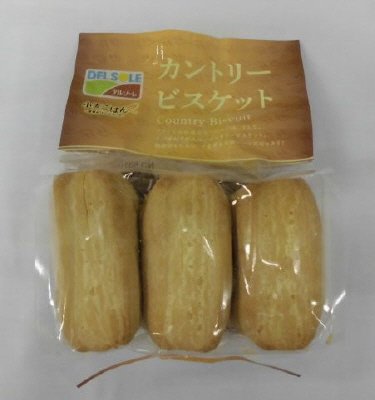 デルソーレ　カントリービスケット　３個入