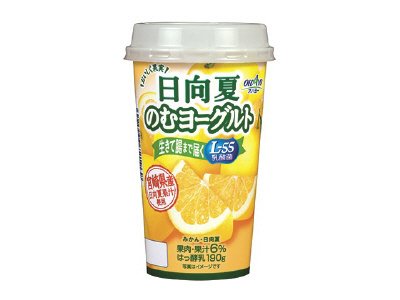 おいしく果実日向夏のむヨーグルト