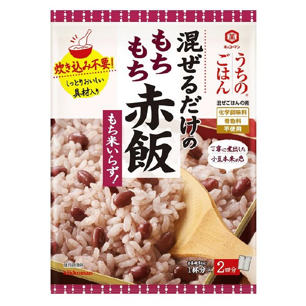 うちのごはん　混ぜごはんの素　もちもち赤飯