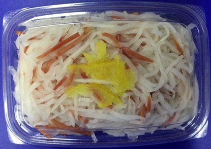 ゆずなます（金時人参使用）大