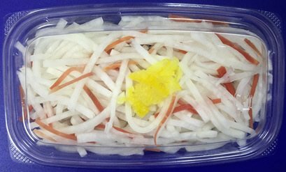 ゆずなます（金時人参使用）中