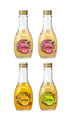 ジュレのお酒「果莉那－Ｃａｒｉｎａ－」３種４本アソートセット