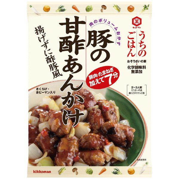 うちのごはん　おそうざいの素　豚の甘酢あんかけ