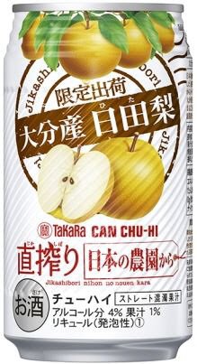 TaKaRaCANCHU-HI「直搾り」日本の農園から＜大分産日田梨＞３５０ＭＬ