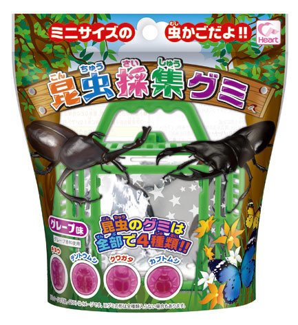 昆虫採集グミ