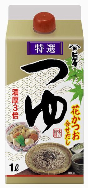 特選つゆ　１Ｌ　紙パック×６
