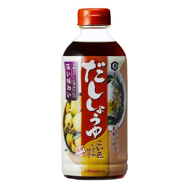 だししょうゆ　こい色しょうゆ仕立て