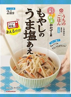 うちのごはん　彩り野菜おかずの素　もやしのうま塩あえ