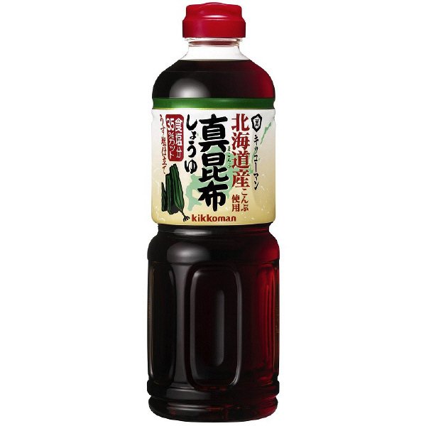 真昆布しょうゆ　うす塩仕立て