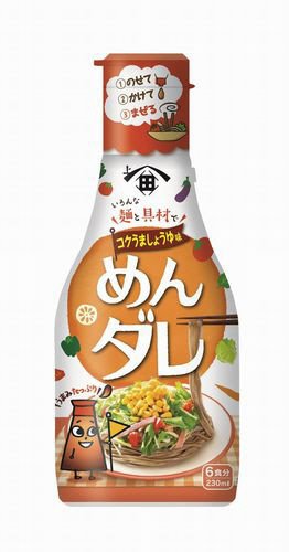 めんダレ　コクうましょうゆ味　２３０ｍｌ　密封ボトル×６×２