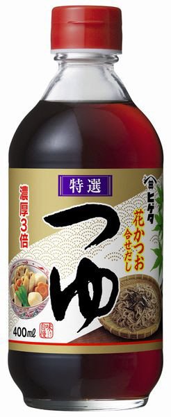 特選つゆ　４００ｍｌ　びん×１２