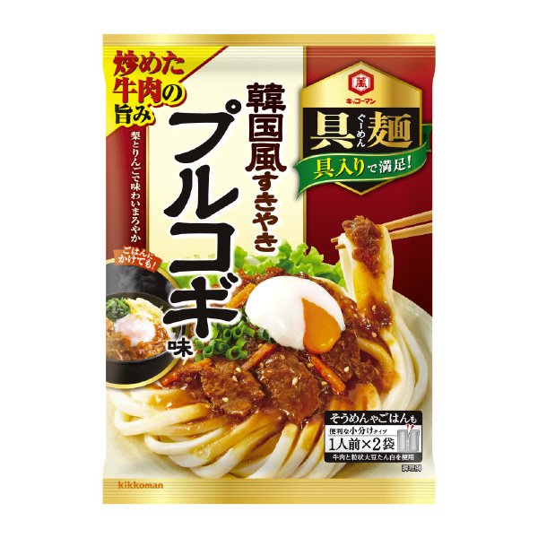 具麺　韓国風すきやきプルコギ味
