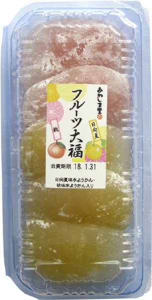 フルーツ大福（日向夏・桃）５個入
