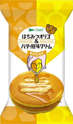はちみつオリゴ＆バター風味クリーム
