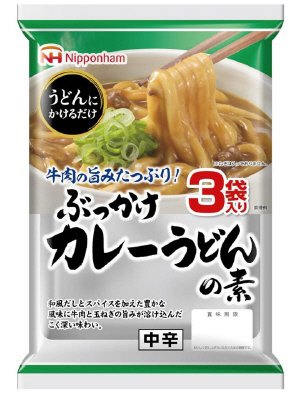 ぶっかけカレーうどんの素