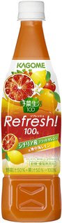野菜生活100Refresh！シチリアブラッドオレンジ＆レモン