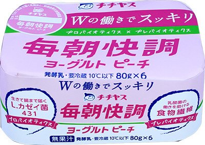 毎朝快調ヨーグルトピーチ