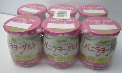 バニラヨーグルト　ピーチ
