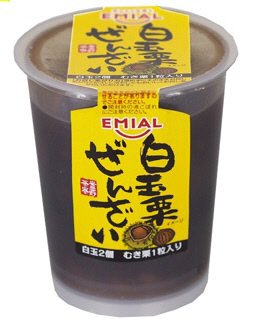 白玉栗ぜんざい