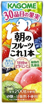 朝のフルーツこれ一本