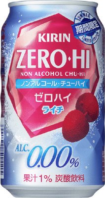 ノンアルコール・チューハイ　ゼロハイ　ライチ