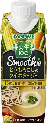 野菜生活１００Ｓｍｏｏｔｈｉｅとうもろこしのソイポタージュ