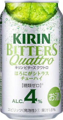 キリンチューハイ　ビターズ　クワトロ　ほろにがシトラス