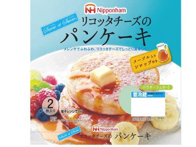 リコッタチーズのパンケーキ
