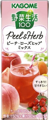 野菜生活１００Ｐｅｅｌ＆Ｈｅｒｂピーチ・ローズヒップミックス