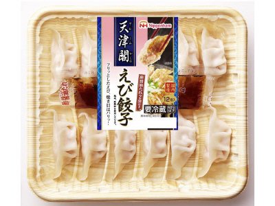 天津閣　えび餃子
