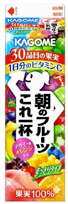 朝のフルーツこれ一杯