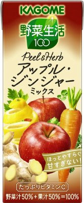 野菜生活１００ Ｐｅｅｌ＆Ｈｅｒｂ　アップル・ジンジャーミックス