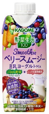 野菜生活１００Ｓｍｏｏｔｈｉｅ　ベリースムージー豆乳ヨーグルトＭｉｘ