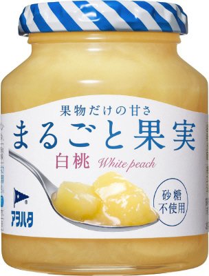まるごと果実　白桃