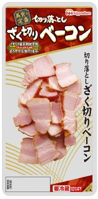 美食の定番　切り落とし　ざく切りベーコン