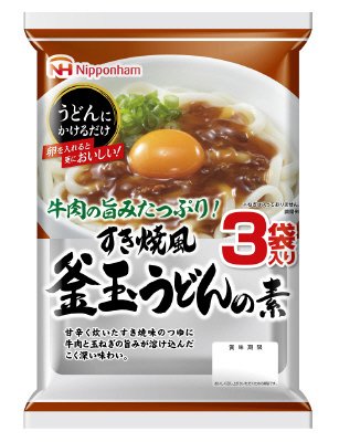 すき焼風　釜玉うどんの素