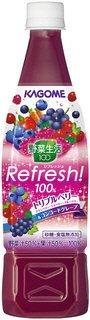 野菜生活100Refresh！トリプルベリー＆コンコードグレープ