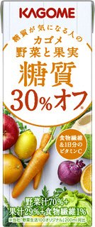 野菜と果実糖質３０％オフ